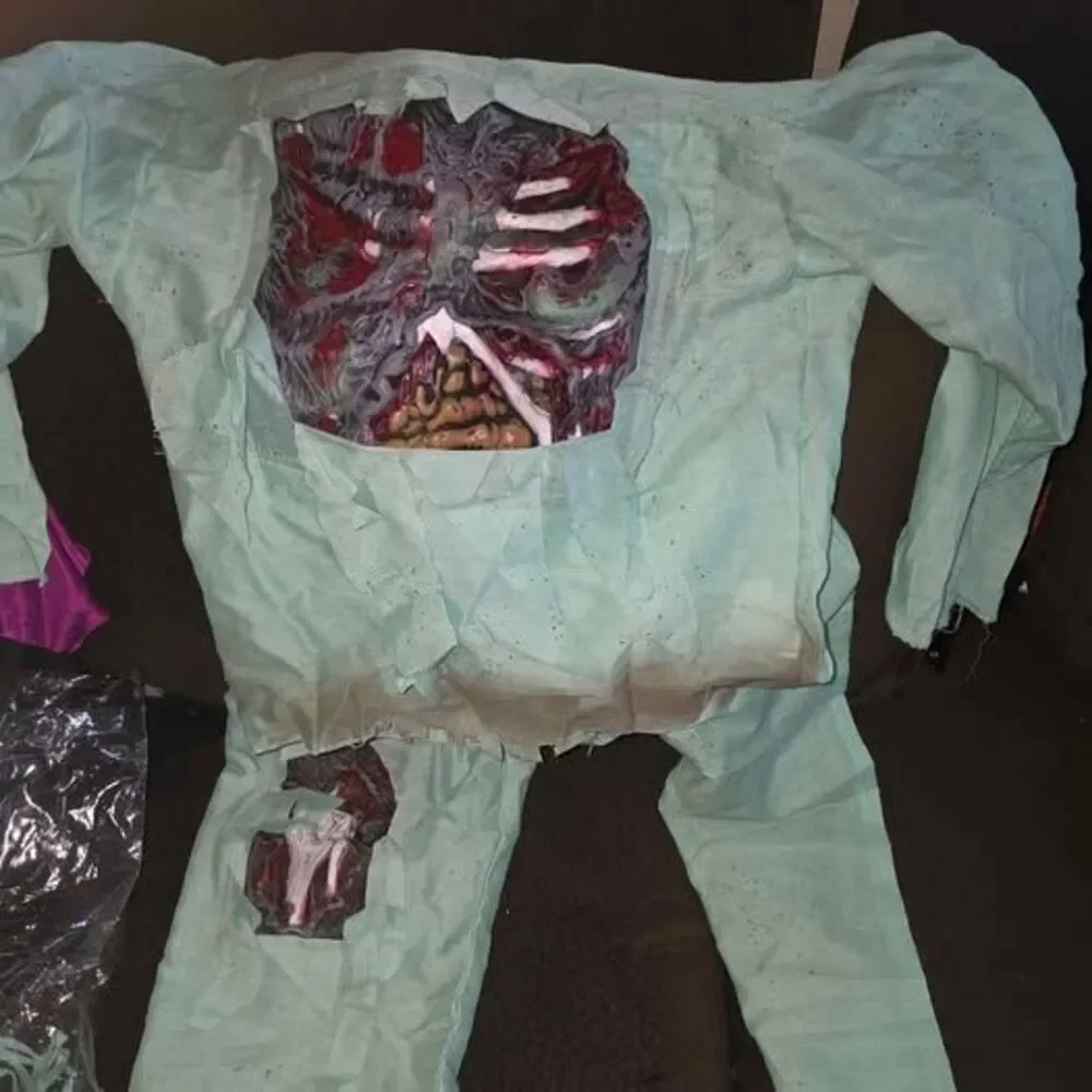 Halloween costume zombie kids large 12/14 new 3 peices